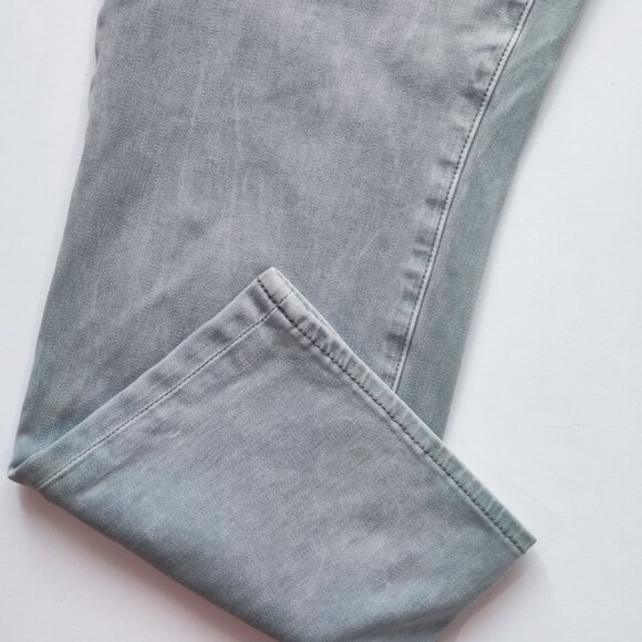 Silver Jeans utility cargo pants slim crop light grey men's size W30/L25 - Picture 11 of 16